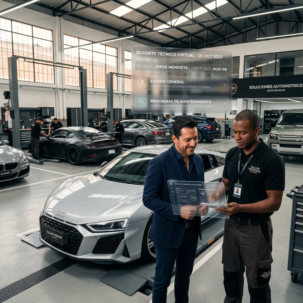 Taller mecánico premium